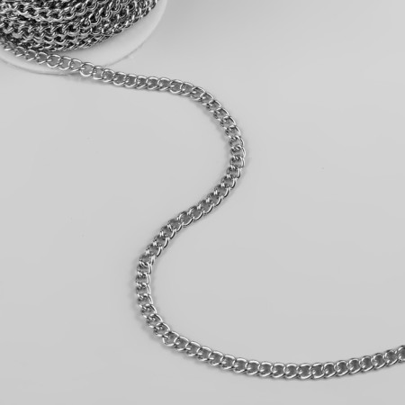 A bag for a bag, iron, 4.35 × 5.8 mm, 10 ± 0.5 m, silver color-2