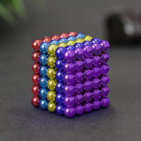 Antistress Magnet "Neokub" 125 balls d = 0.5 cm mix