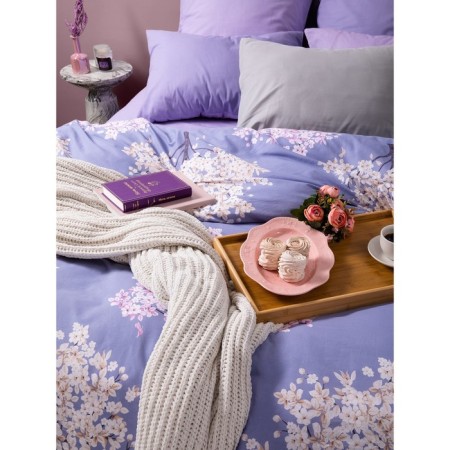 Bed linen 1.5 joint venture "Spring trees", size 145x215 cm, 145x215 cm, 70x70 cm - 2 pcs-3