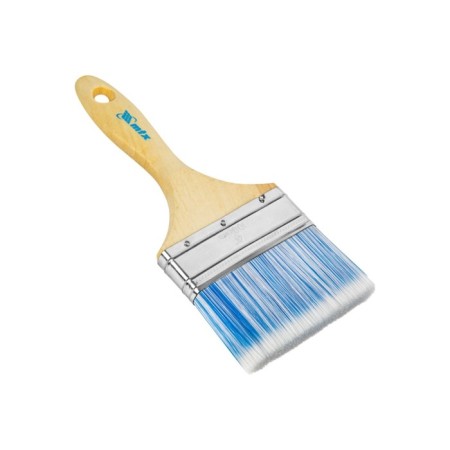 Brush flat MTX 83074, artificial bristles, wooden pen, 4 "