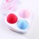 A set of sponges for makeup in the Lovely SET, 3 pieces container