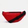Lightning waist bag, external pocket, red color