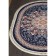 Oval carpet ISFAHAN D521, size 200x285 cm, color Navy