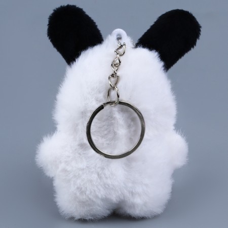 Soft toy "Dog" on a key fob, 11 cm, color mix-2