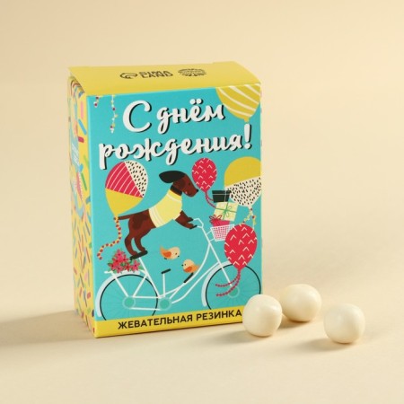 Chewing gum "Happy Birthday", 48 g.-1