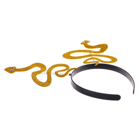 Carnival rim "snake", gold color-1