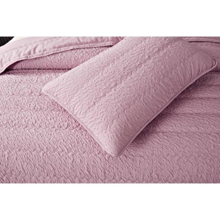 A set with a bedspread "Nadine", size 160x220 cm, 50x70 cm, color of powder-4