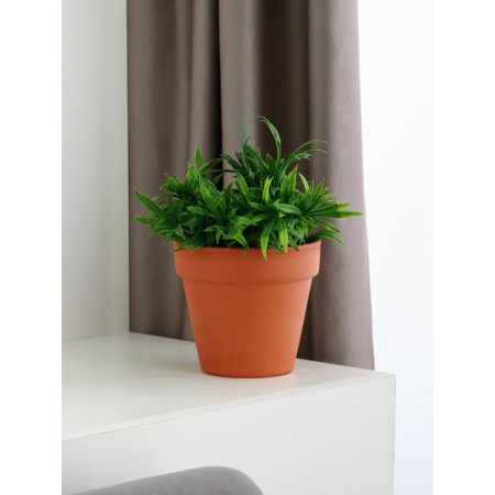 Flower pot "Standard", smooth, red clay, without a pallet, 1.6 liters