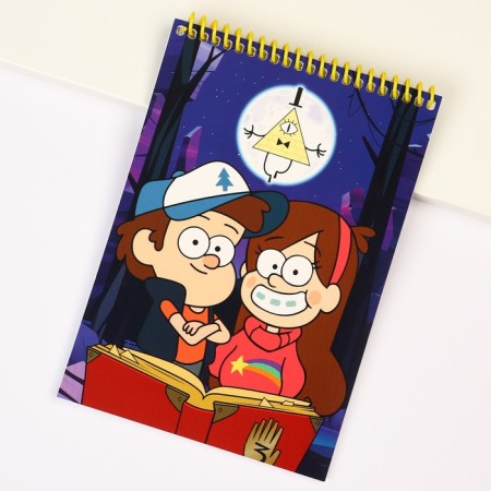 Notepad A5, on the crest, 40 sheets, gravity farz-2