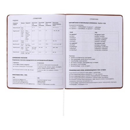 Universal diary for grade 1-11 Feel Inspired, solid cover, artificial leather, foam rubber, foil embossing, liesse, 80 g/m2-9