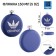 Alcohol alcohol flask, stainless steel, round, gift, 150 ml