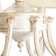Jema chandelier 8x40W E14 Patinated gold 68x68x65 cm Bayerlux