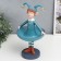 Souvenir Polystone stand "Baby in a costume costume" Blue 32x18.5x18.5 cm
