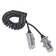 AIRLINE trailer cable, 24V, type-S 7 contacts 4.5 m, metal