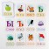 Board game "Study the ABC" with clothespins, 33 cards, 10 clothespins, 3+