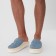 Male slippers, size 40-41, blue color