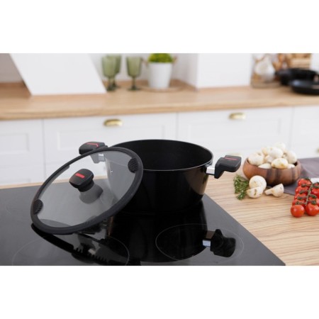 Magistro flame pan, 2.3 l, d = 20 cm, h = 8.8 cm, plug cover, anti -stick coating, induction-7