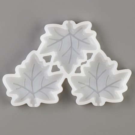 Silicone Mold "Leaves", universal, 10 × 7 × 0.5 cm