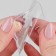 Half -slopes for shoes, on a glue base, silicone, 9.5 × 6.5 cm, pair, color transparent