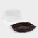 Cormore is a plastic disposable with a connective lid for 30, 22 × 10 cm, the color is transparent