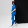 Female set (T -shirt/pants), blue color, size 52
