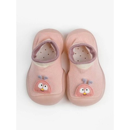 Boots-knees children's FIRST STEP Pure Pink with a breathing sole, size 24, pink color-3