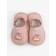Boots-knees children's FIRST STEP Pure Pink with a breathing sole, size 24, pink color