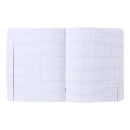 Notebook 12 sheets in the Kuromi cage, cardboard cover, whiteness 92%, block 60 g/m2, mix-1
