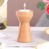 Candlestick, model No. 5, 5.6 x 10 cm, beech