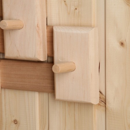 Hanger from alder, 1 level, 5 hooks-2