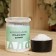 Salt for a bath with herbs "Sage" in a transparent bank, 400 grams