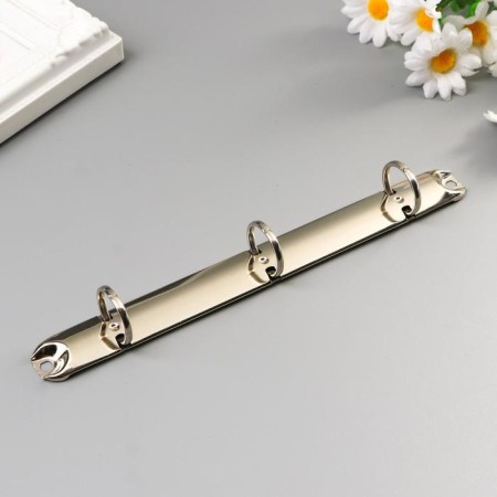 Ring metal clamp Three Rings of the Old Diameter 2 cm 20.5x2x2 cm