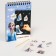 Notebook-gravel, 10 sheets, sheet of stickers, Stiekhel, A6 Elsa format, cold heart