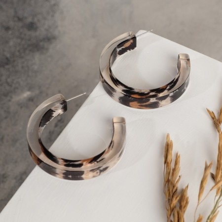 Tanzania-rings Leopard, Light, D = 3.5, Color