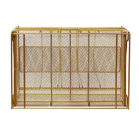 Chancellular accessories stand Calligrata, mesh, metal, gold-2