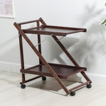 Serving table 2-tier r.phillip, 75 × 45 × 62 cm, dark beech-1