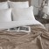 The blanket was valid, the size is 220x240 cm, the color is beige