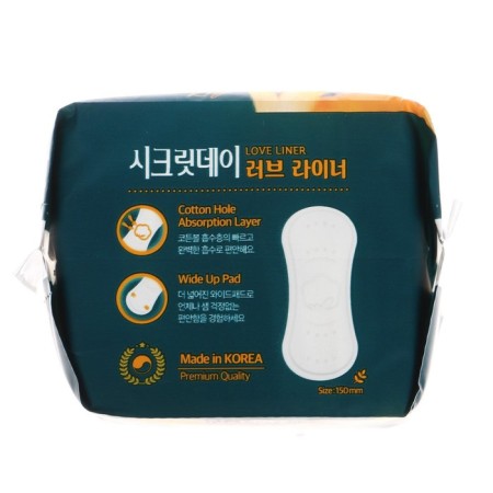 Daily “Secret Day Love Liner” gaskets, ultra -thin, breathing, organic, 20 pcs.-2