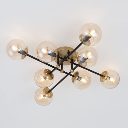 Ceiling chandelier Citilux "Pamela" CL144185, 8x40W, E14, colorful color-2