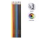 Pencils 6 colors TOP Calligrata, in a cardboard box, neck diameter - 3mm, 5b