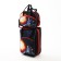 Lightning suitcase, road bag, set 2 in 1, black/red color