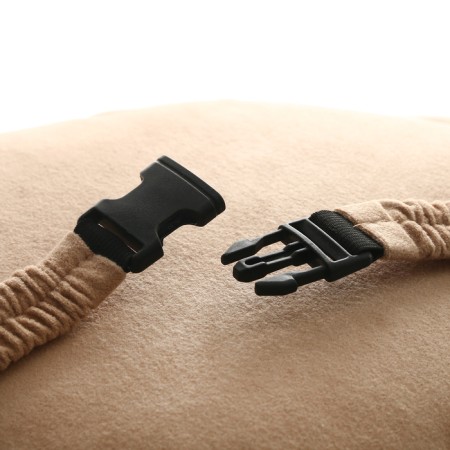Pillow on the headrest MATHET MIMIMISH Line, 33 x 31 x 10 cm, yellow-4