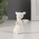 Souvenir Polystone "Girl Angel with two tails" White mix 3.5x3x5.5 cm