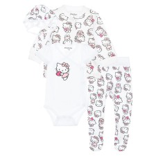 Kit for girls: T -shirt, leggings, height 68 cm