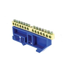 Shine zero ekf sN0-63-14-D din-rack, blue