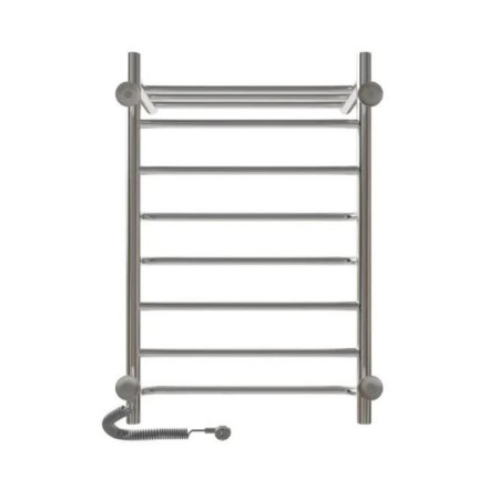 Electric towel "Sanprise" Euromix P8, 500x800 mm, regiment, left/rights., Chrome-6