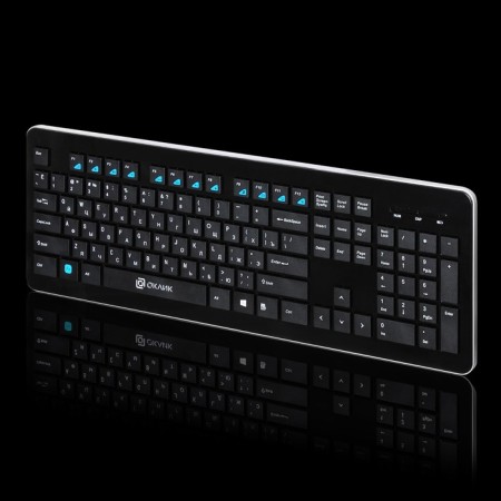 Keadline 870S Black USB Wireless Slim Multimedia-7