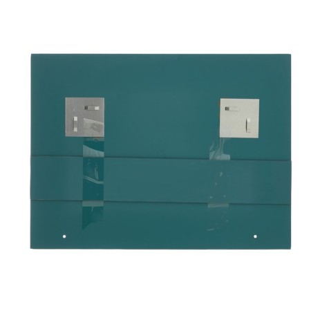 Mirror "rectangle", with sandblasting graphics, wall, with a shelf, 45x60 cm-2