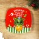 Square plate "protects income", 20 cm