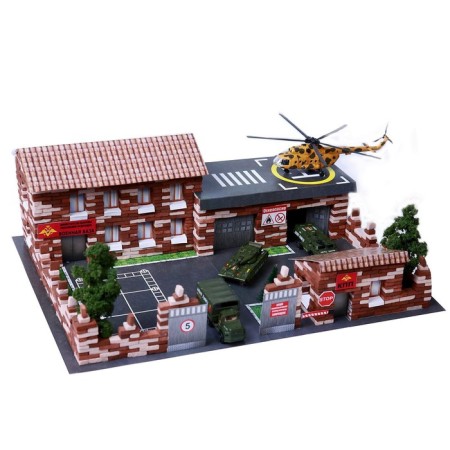 Designer from bricks "Military Base", 1460 parts